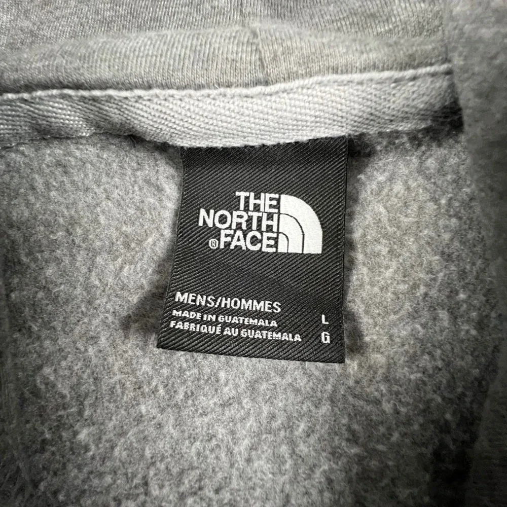 The North Face Mens Gray Camo Box Logo Pullover Hoodie A7ZWH Size L